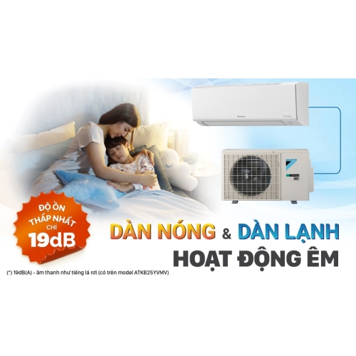 Máy lạnh Daikin Inverter 1 HP FTKB25YVMV/RKB25YVMV